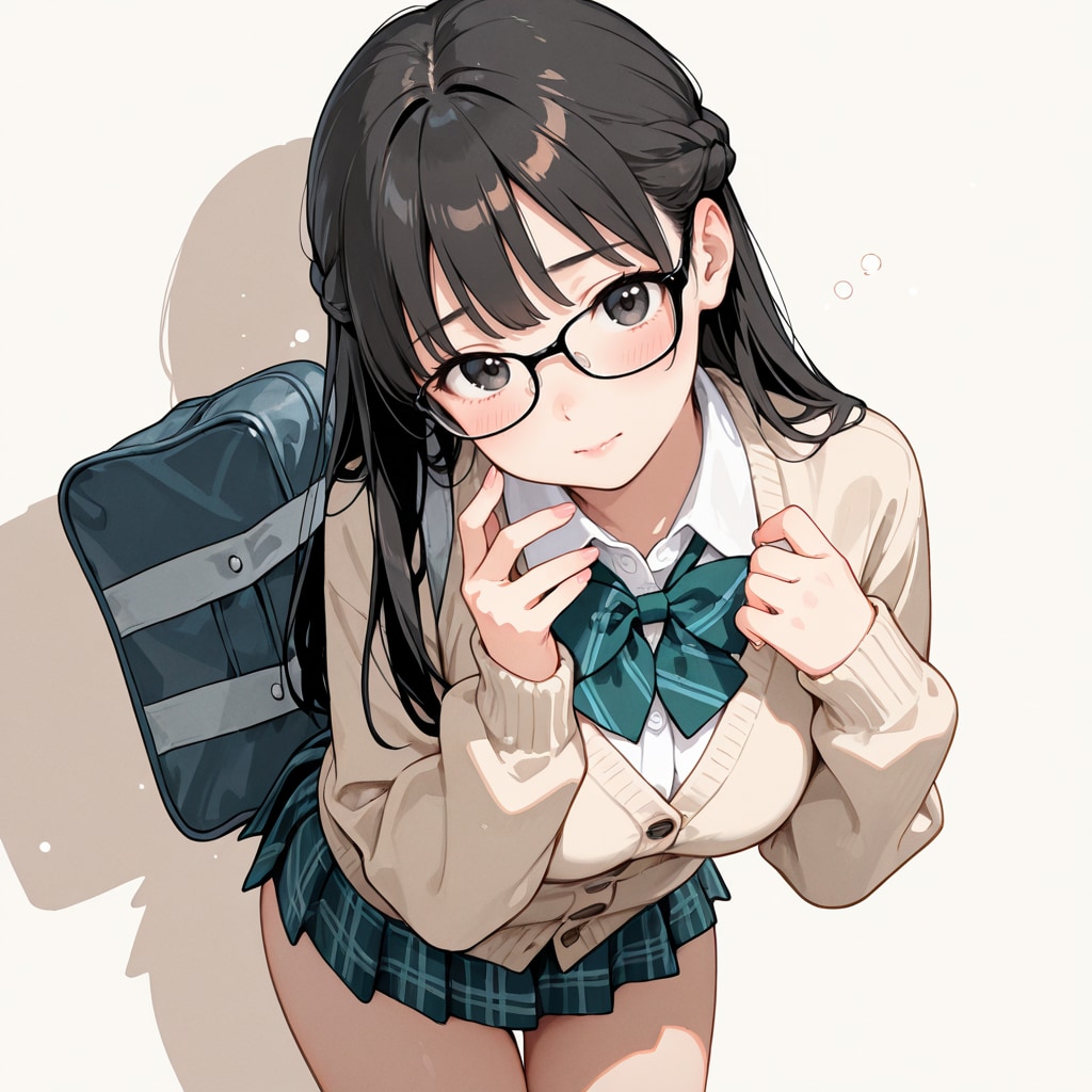 詩織ちゃん、ブレザーを着る | の人気AIイラスト・グラビア