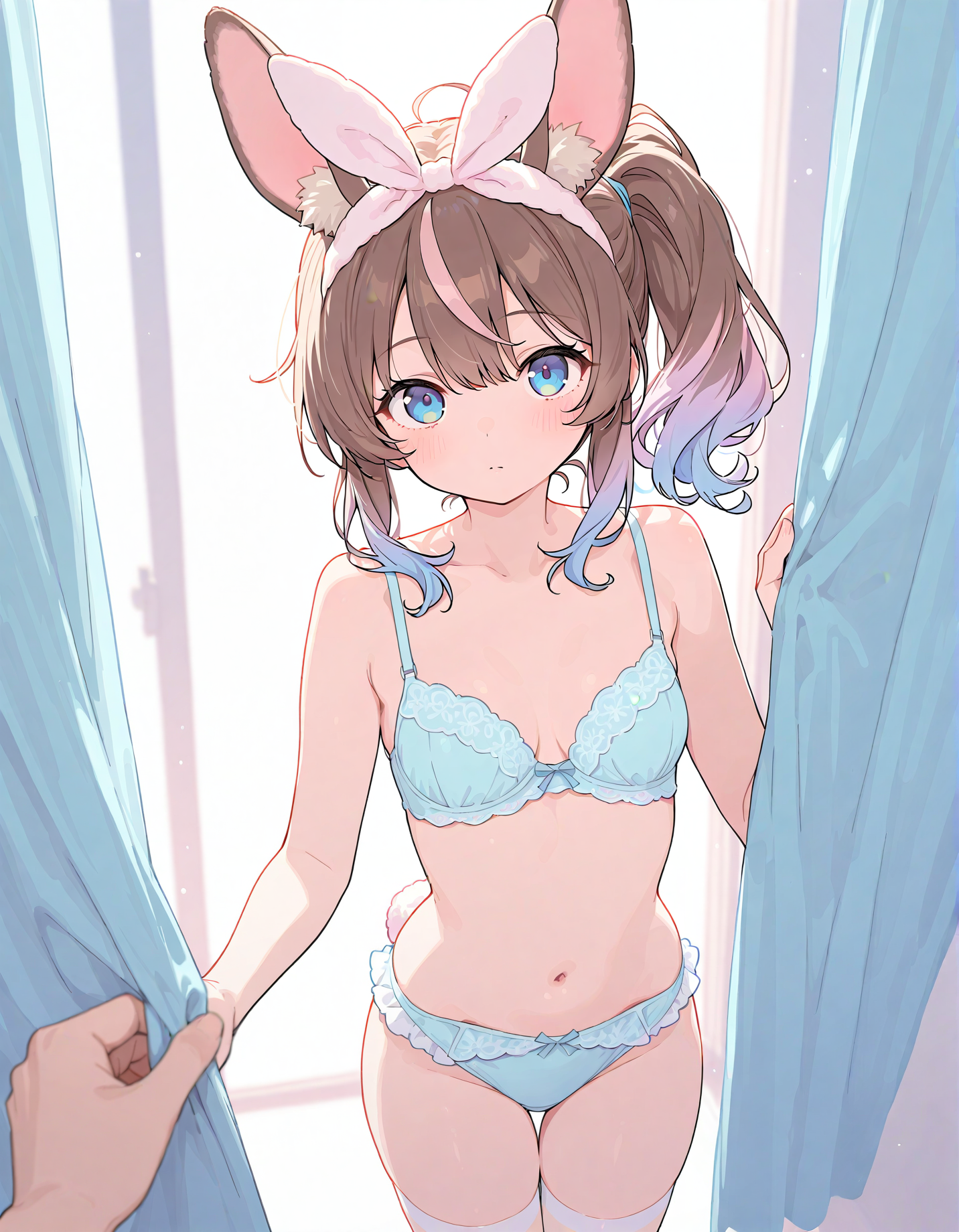 照れるな…🐇🐇