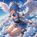 空と少女と地平線 5枚目