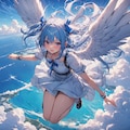 空と少女と地平線 6枚目