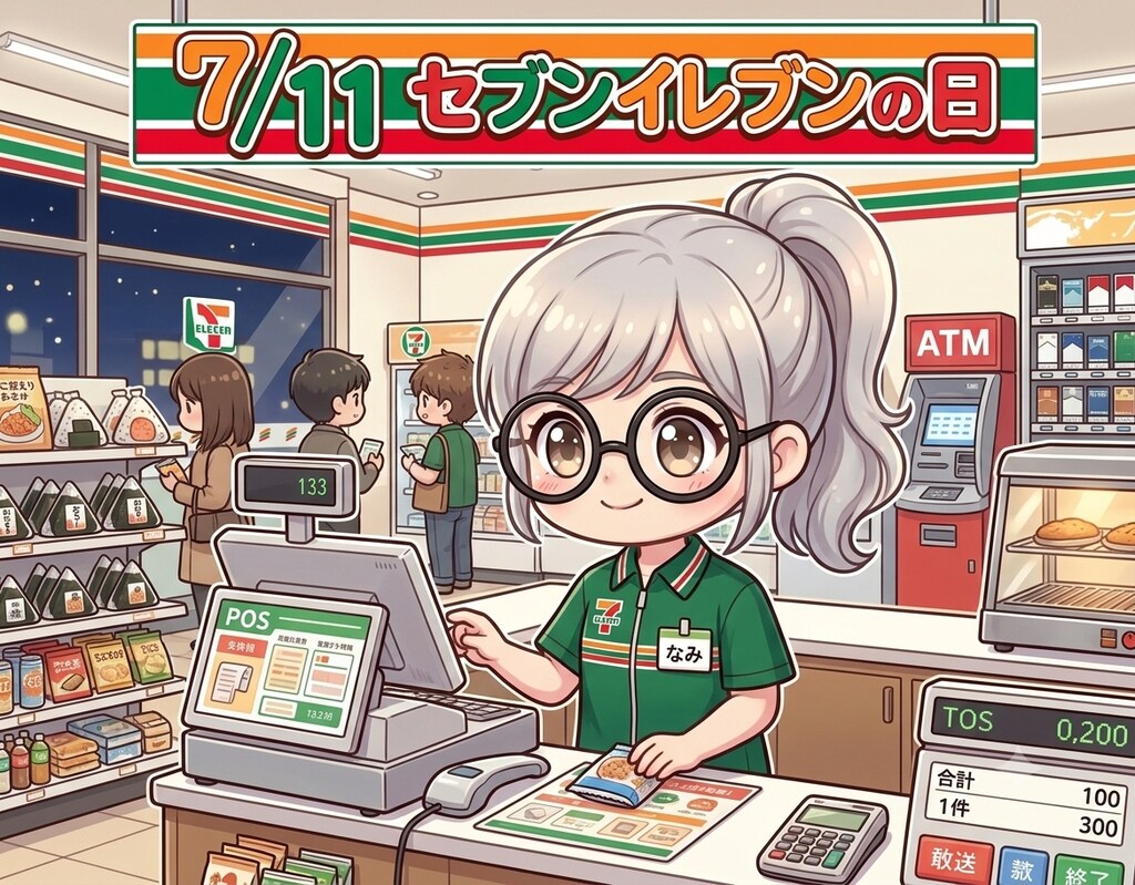 今日は「セブンイレブンの日」