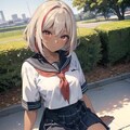セーラー服JKイラスト集その3 2枚目
