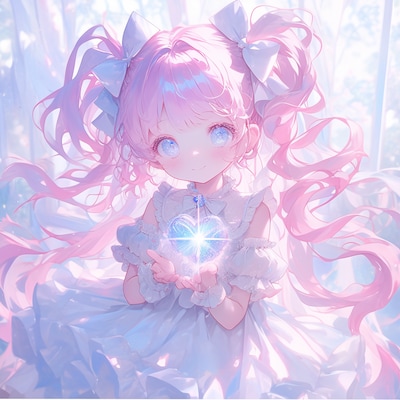 クリスタルの女の子