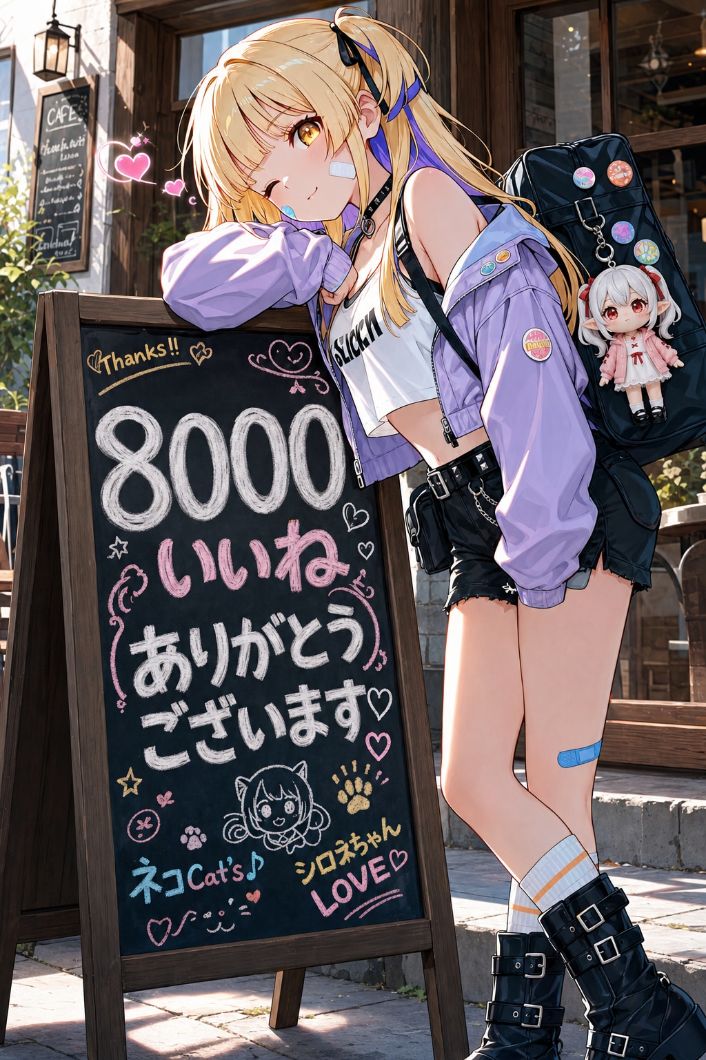 8000いいね感謝♡