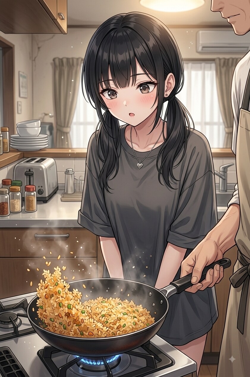 【マイ】先輩の炒飯 | の人気AIイラスト・グラビア