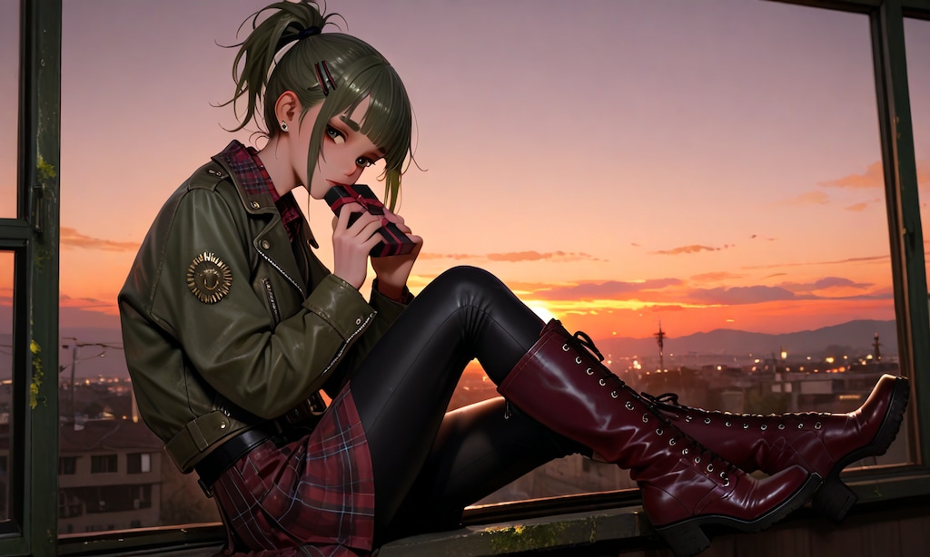 【ＦＡ】プレゼントをもらって少し困惑気味の蘭さん