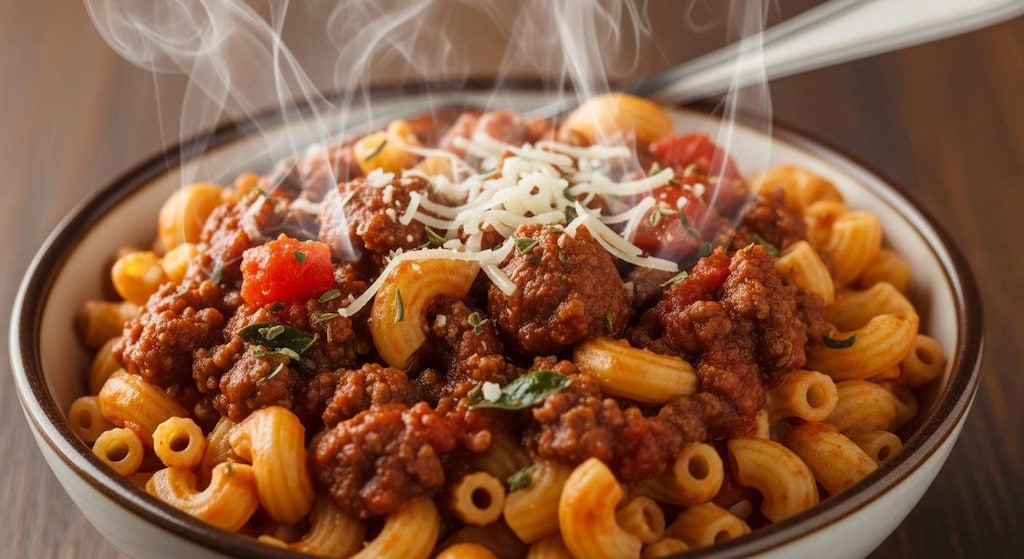 マカロニ＆ミートソース