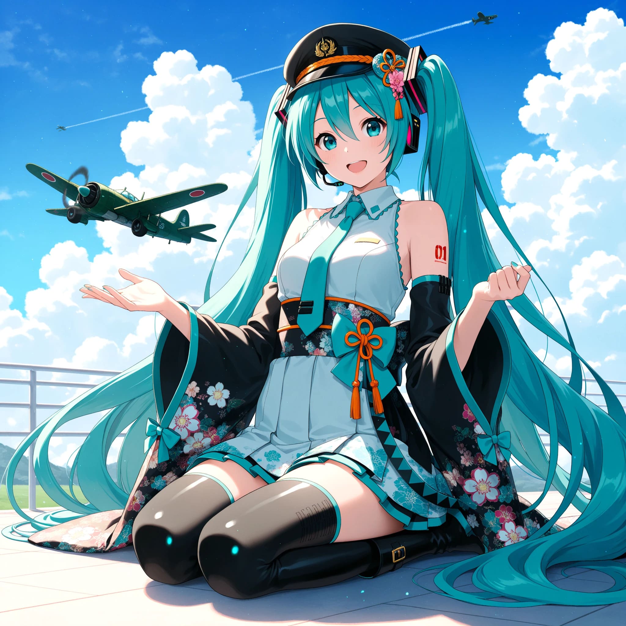 初音ミクと零戦