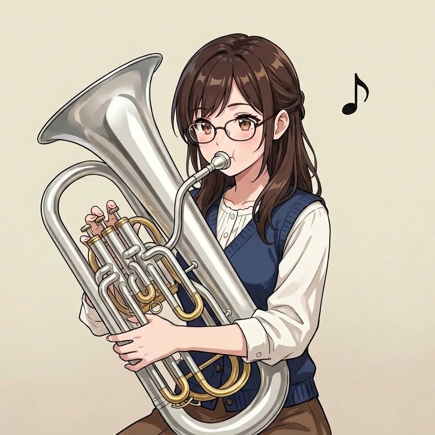 <先輩ちゃん>⚪︎け！ユーフォニアム | の人気AIイラスト・グラビア