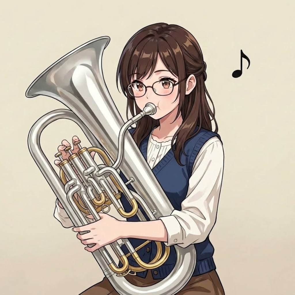<先輩ちゃん>⚪︎け！ユーフォニアム