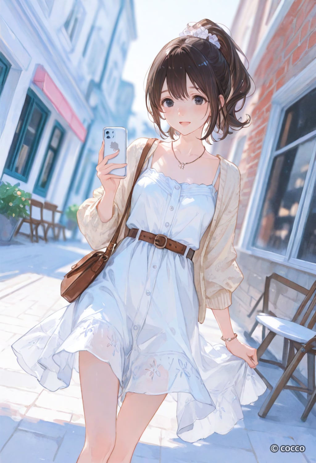 光の中の現在地