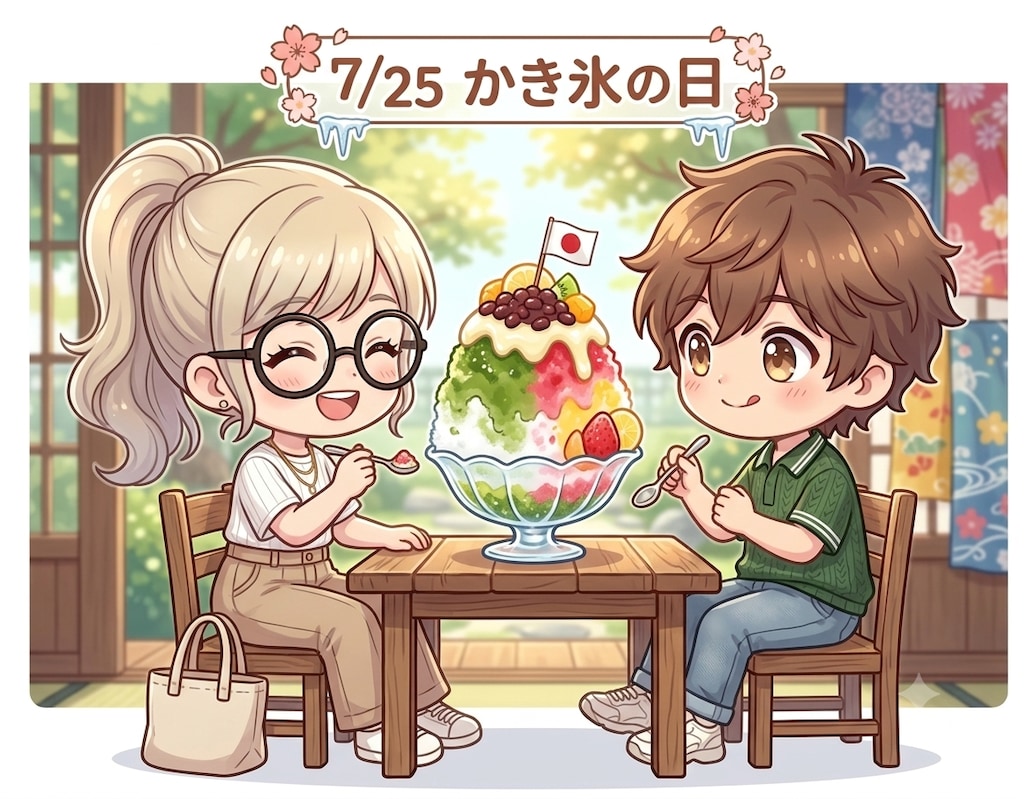 今日は「かき氷の日」