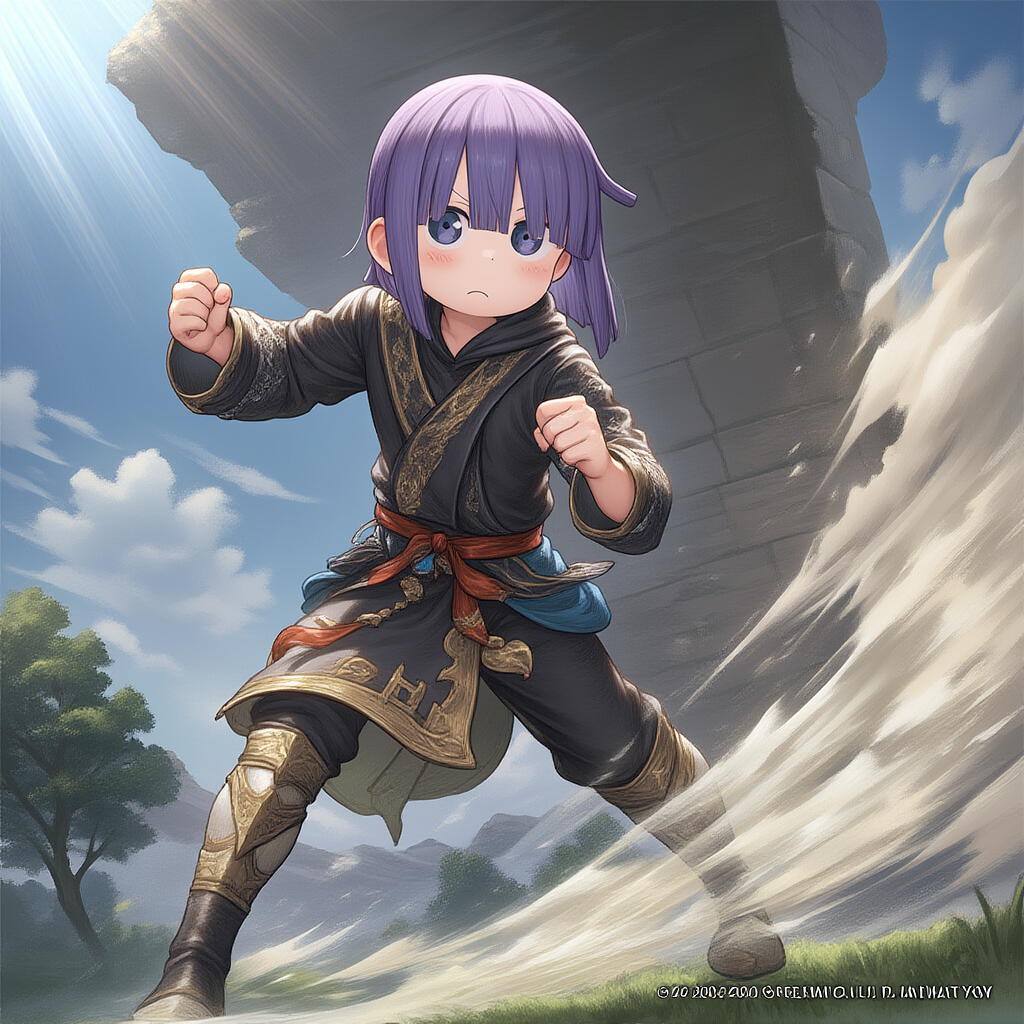 V4フル版　メイドラ　翔太君　RPG　ジョブ　モンク