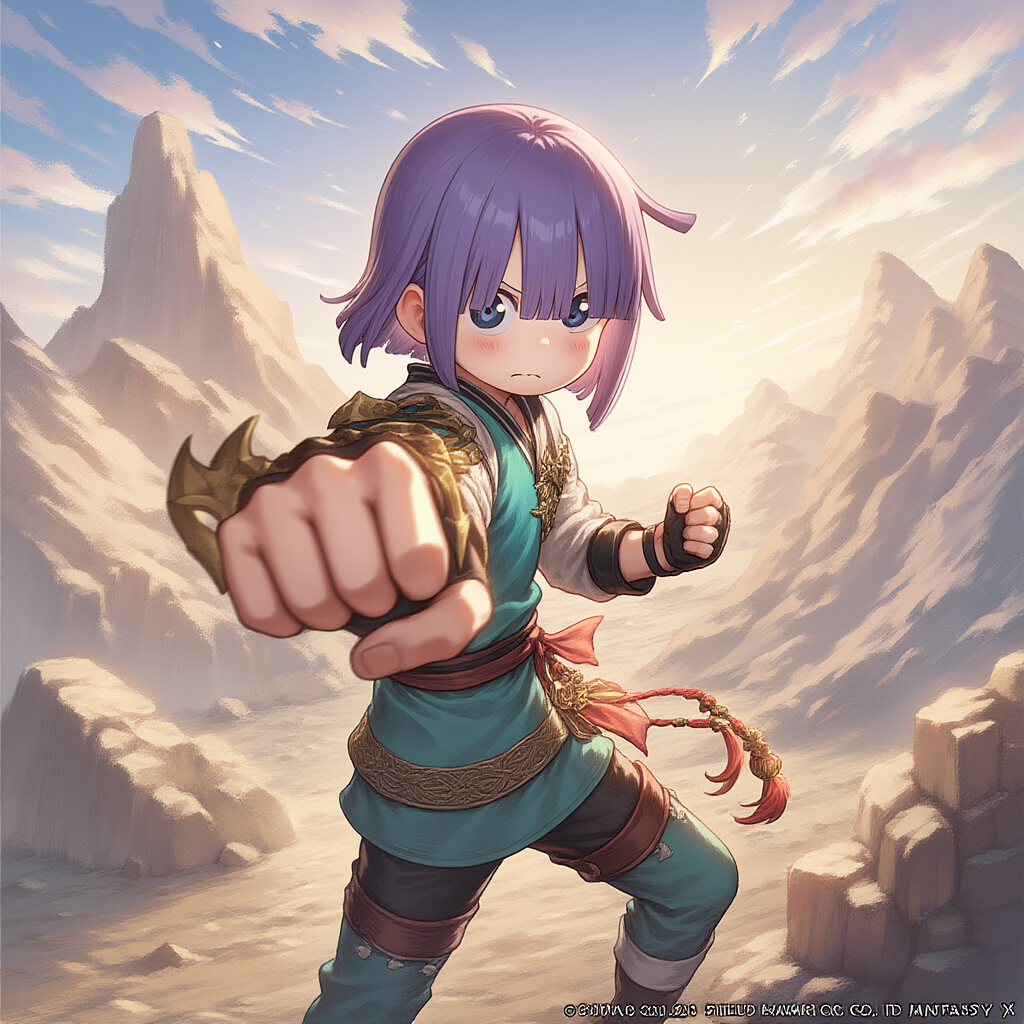 V4フル版　メイドラ　翔太君　RPG　ジョブ　モンク