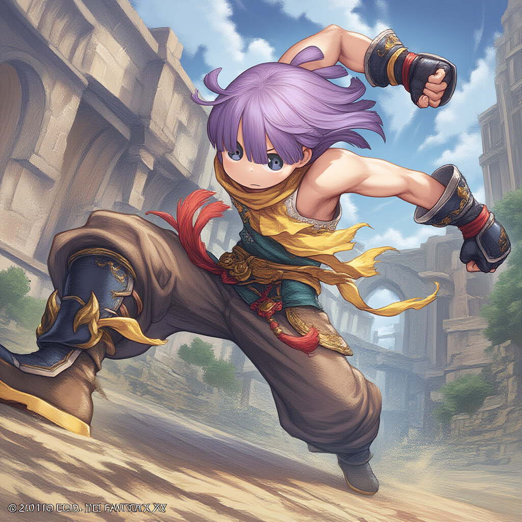V4フル版　メイドラ　翔太君　RPG　ジョブ　モンク