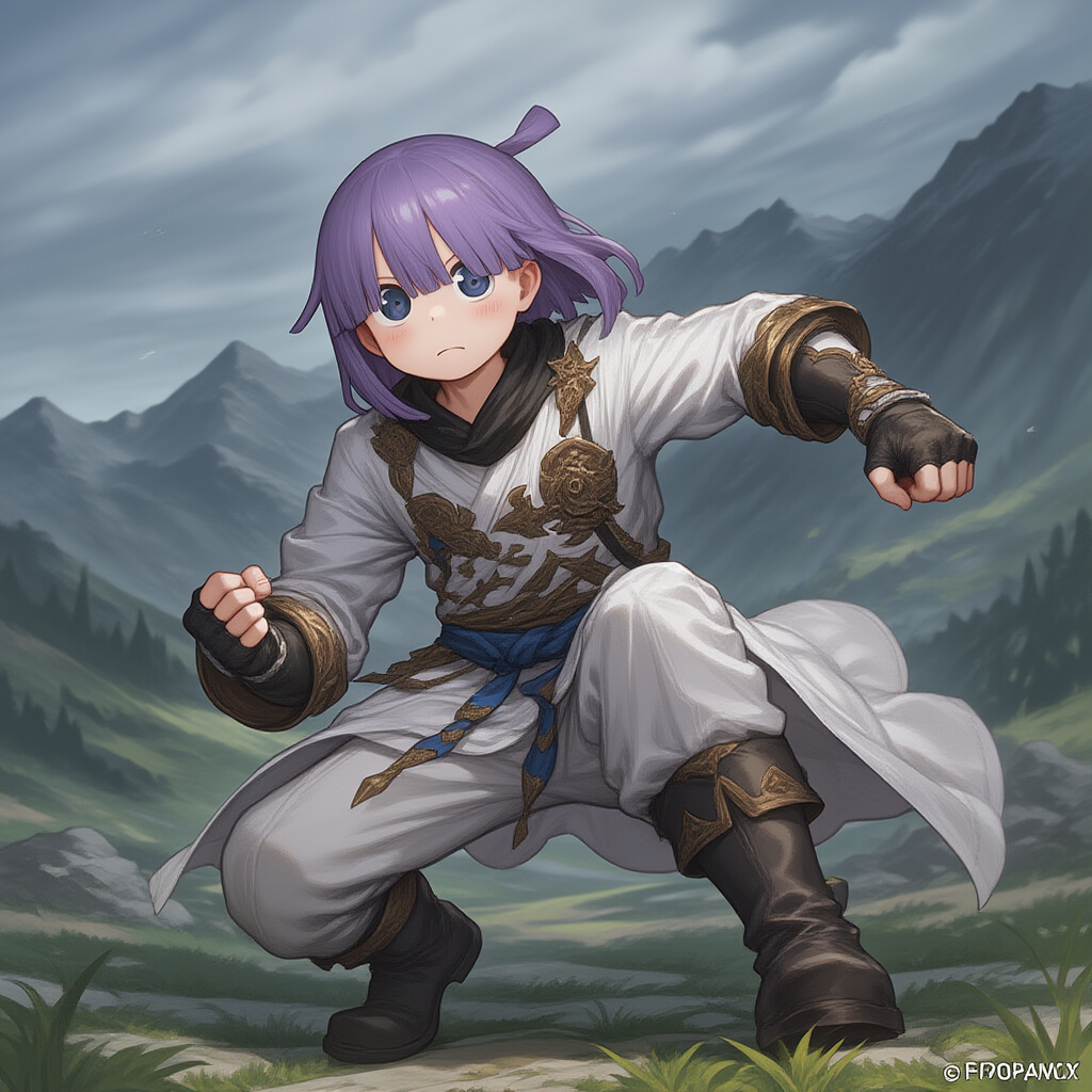 V4フル版　メイドラ　翔太君　RPG　ジョブ　モンク