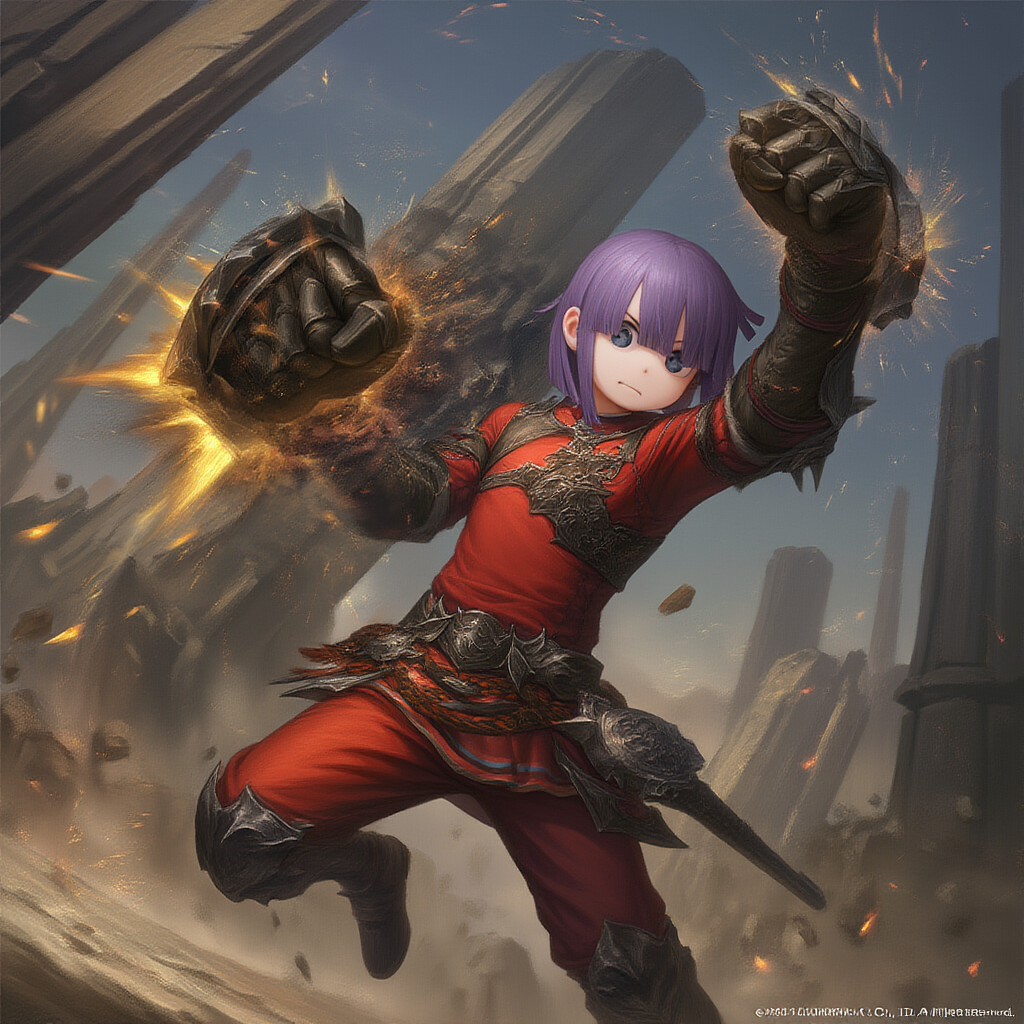 V4フル版　メイドラ　翔太君　RPG　ジョブ　モンク
