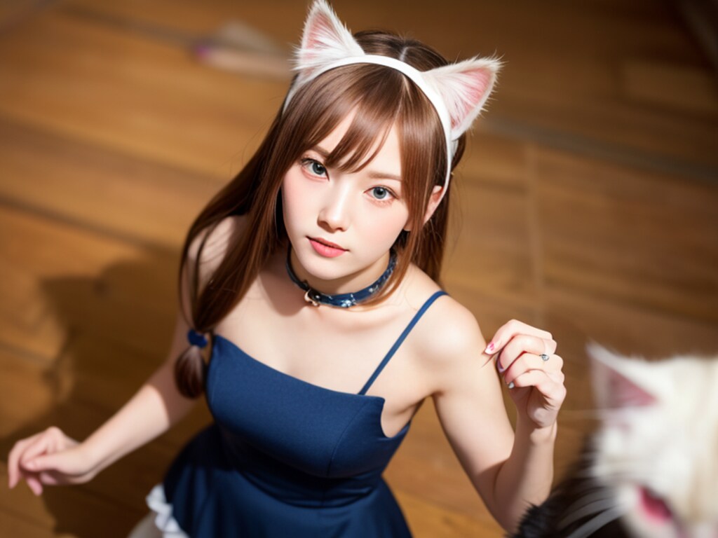 え… 猫耳持ってくるの忘れたの…？