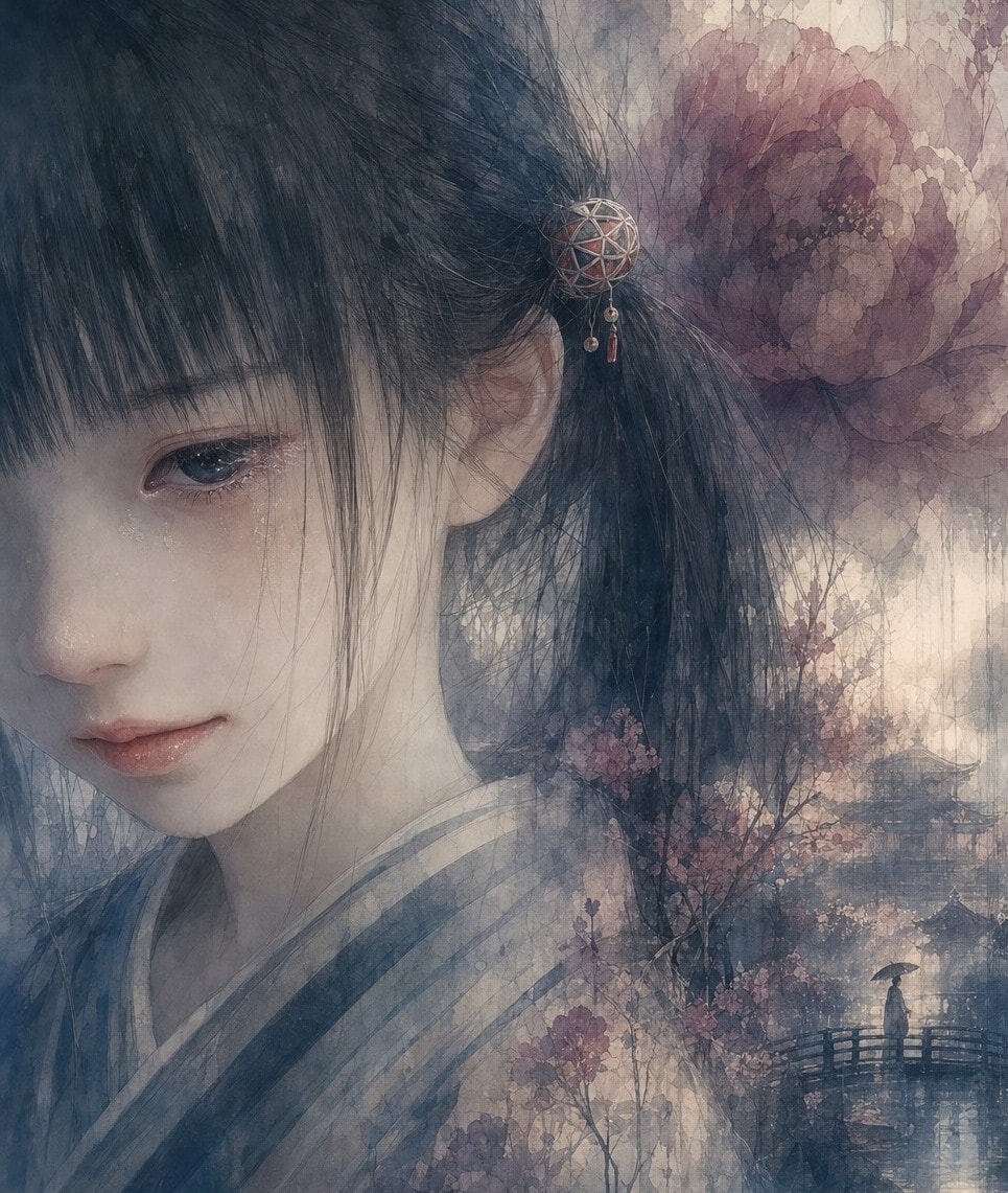 まゆみと牡丹と手鞠歌 | の人気AIイラスト・グラビア