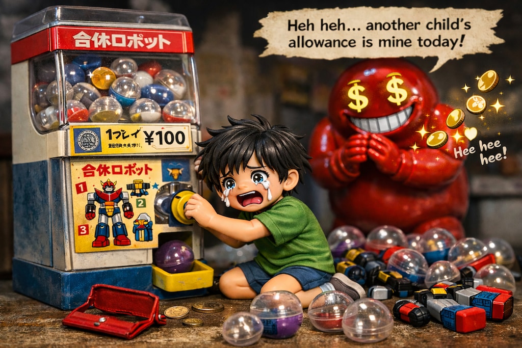 Let's stop making money directly from children.