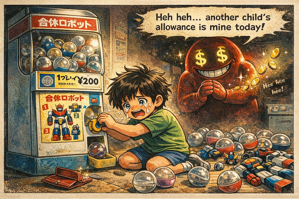 Let's stop making money directly from children.