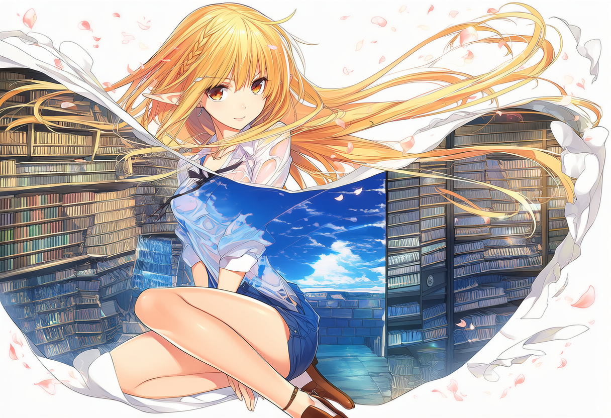 時空魔導書専門店 | の人気AIイラスト・グラビア