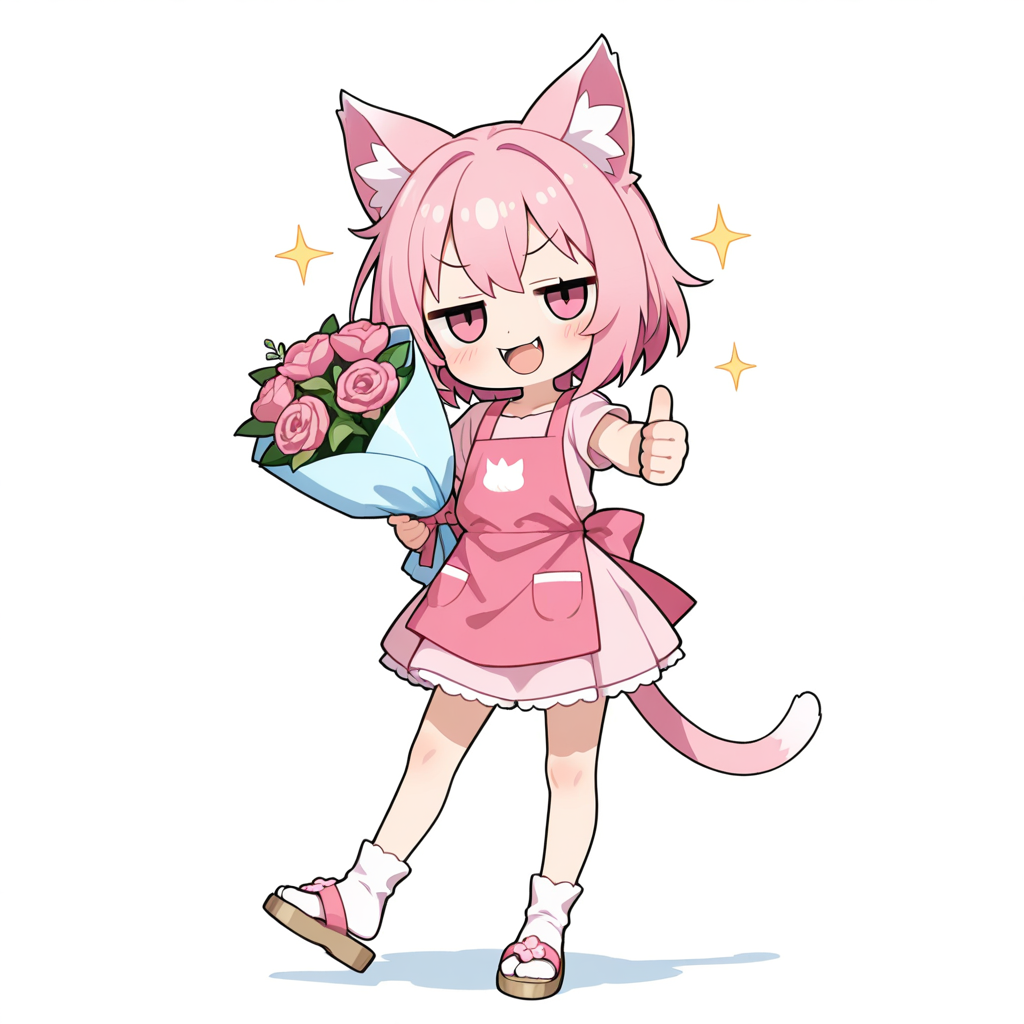 ねこちゃんフィギュア。【メイちゃんに逆転勝利記念モデル】