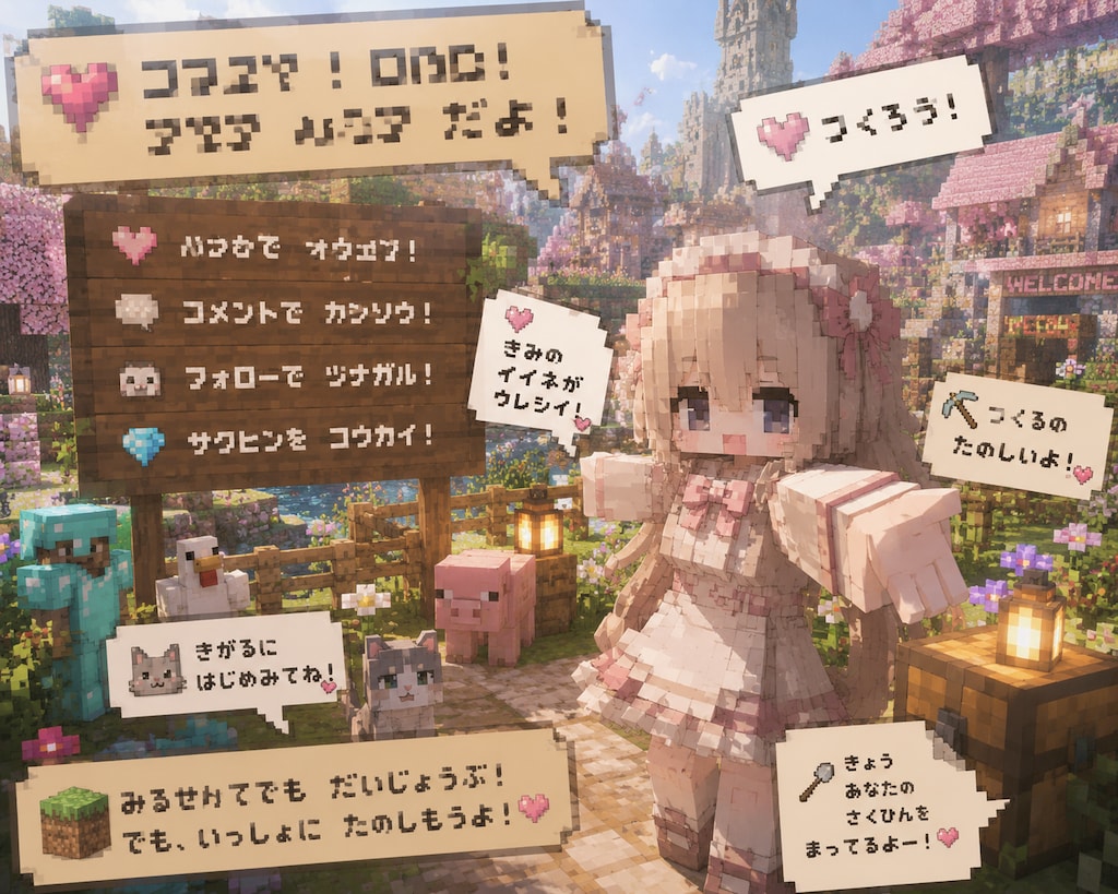 投稿に誘うやつ12パターン