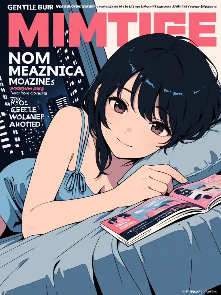 "雑誌の表紙"