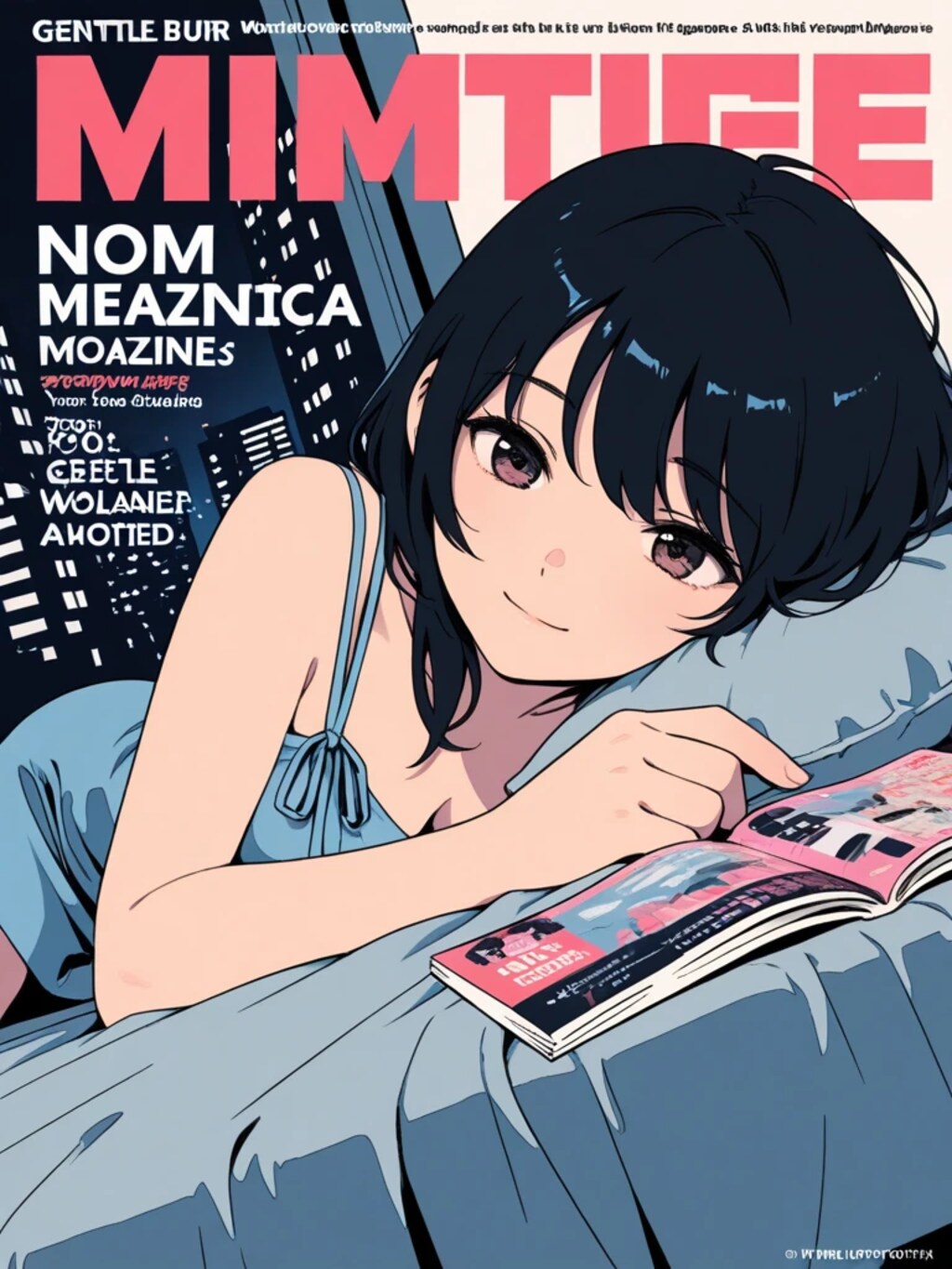 "雑誌の表紙"