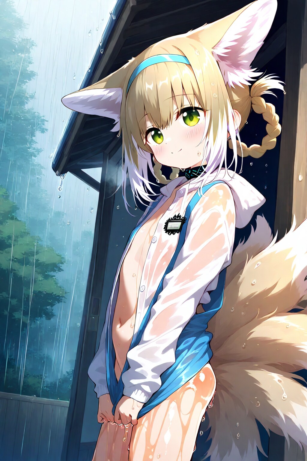 濡れるのも悪くない