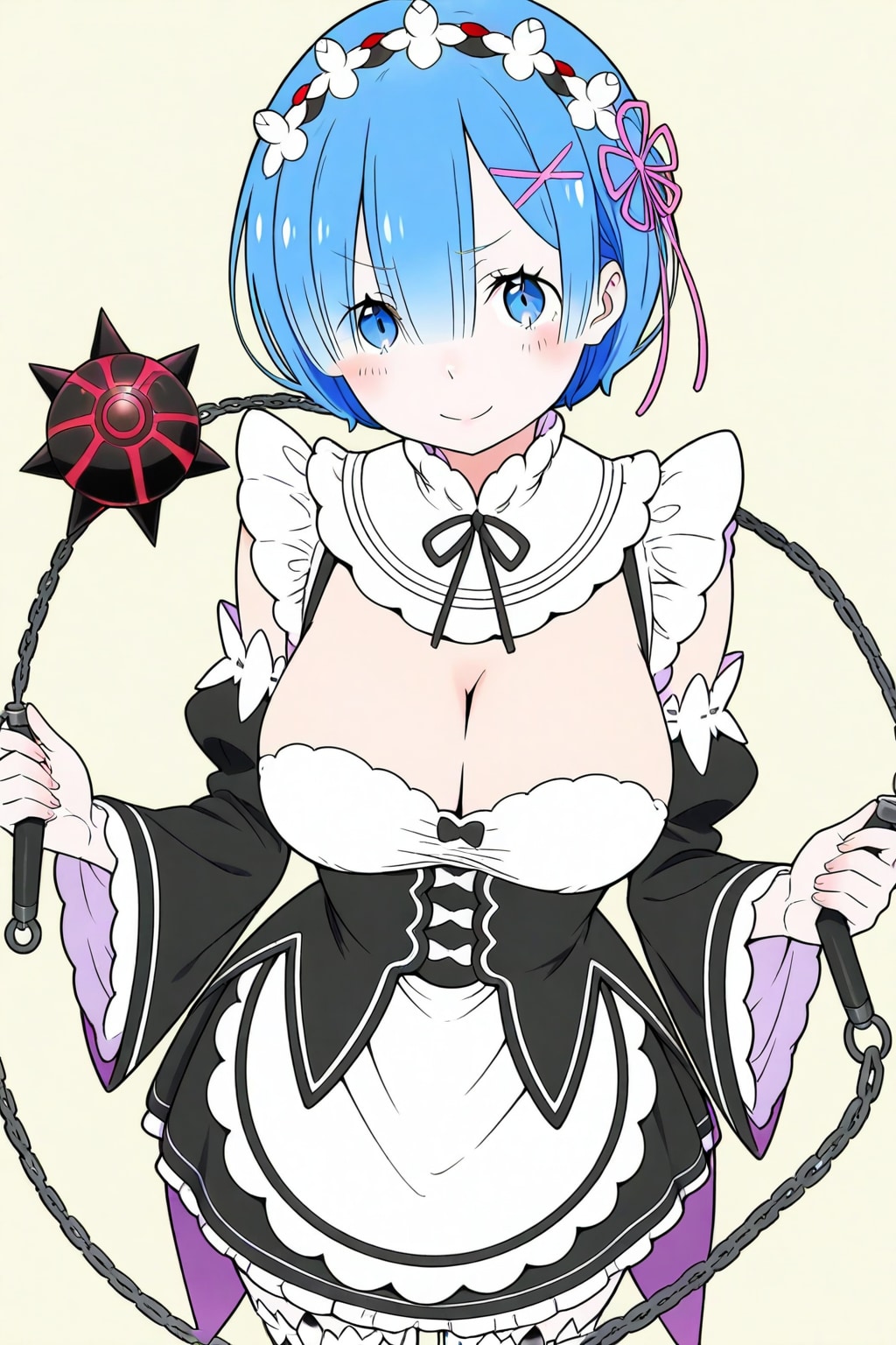 レム(お仕事＆鉄球ver.)