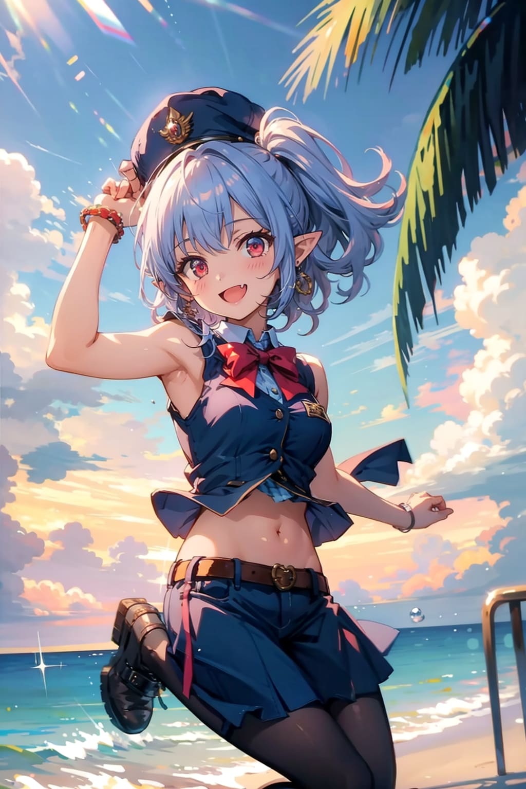 エルフ娘の観光案内嬢