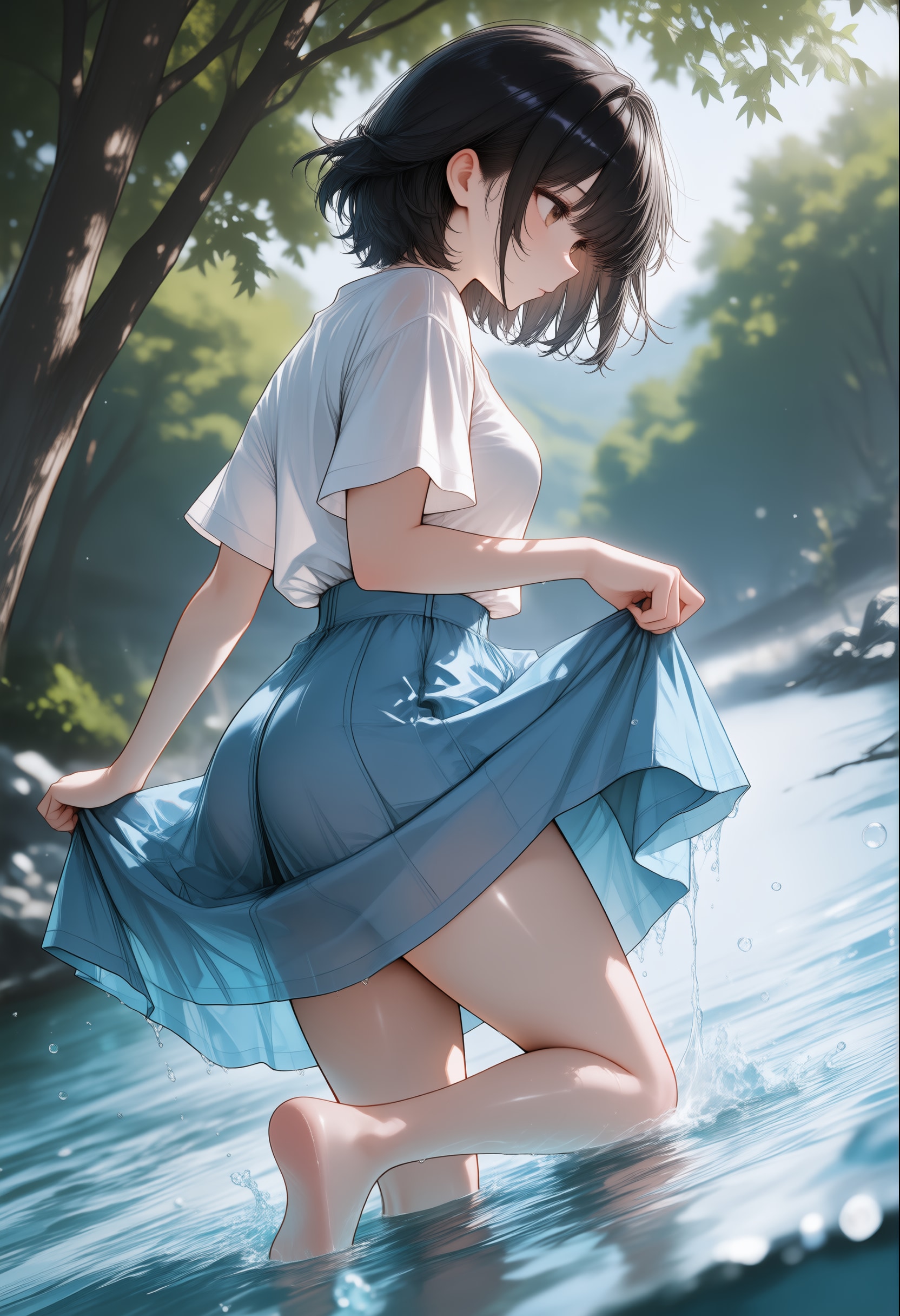 あ、ここ深い所だった