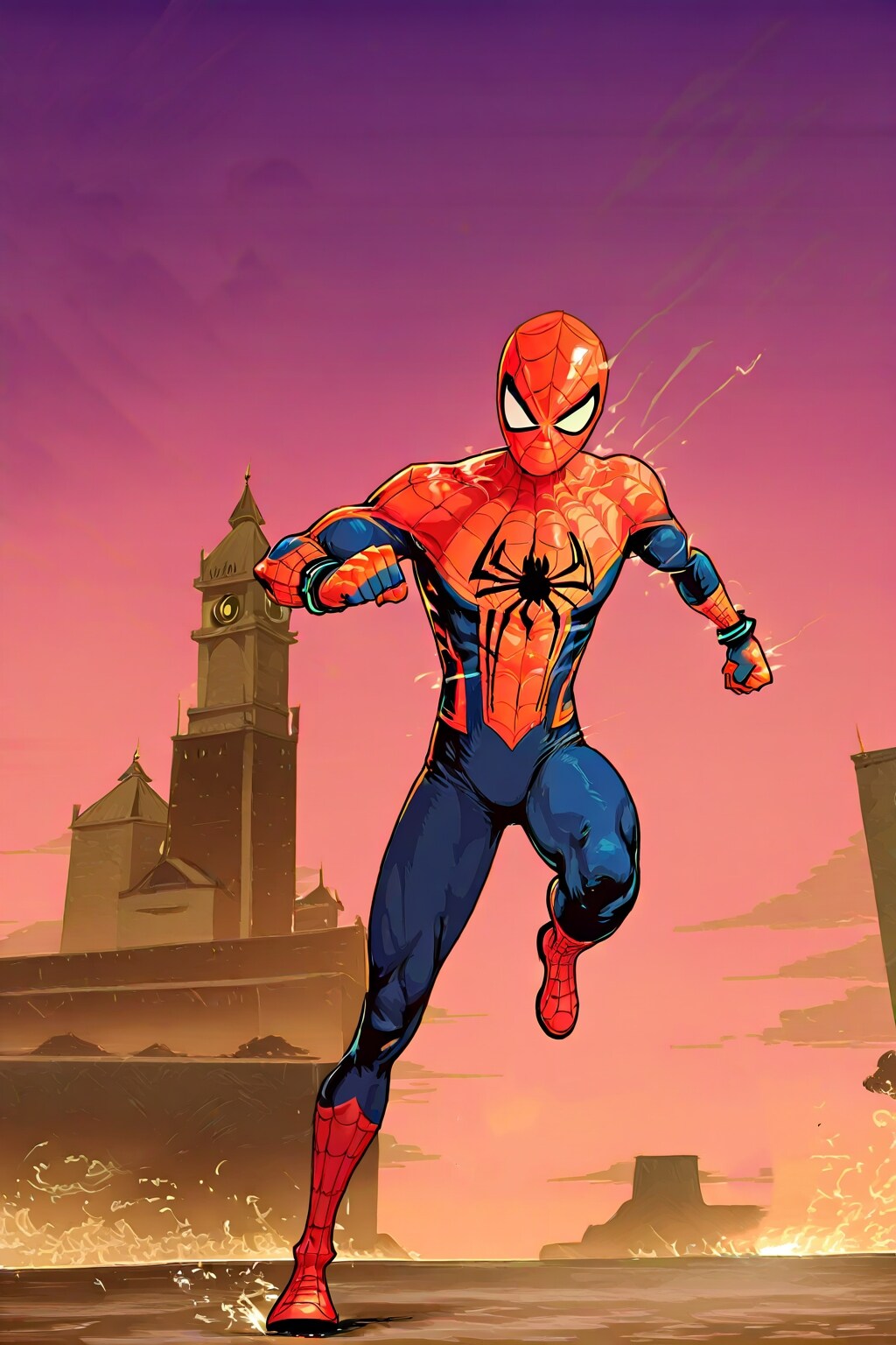 ちちぷいの、セクシーな画像を守る男！ スパイダーマっ！！