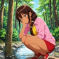 東欧森林地帯の不法居住者の少女 #2 3枚目