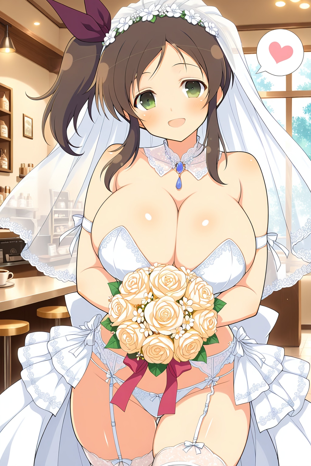 喫茶カグラ、ジューンブライド企画【ウエディング下着】