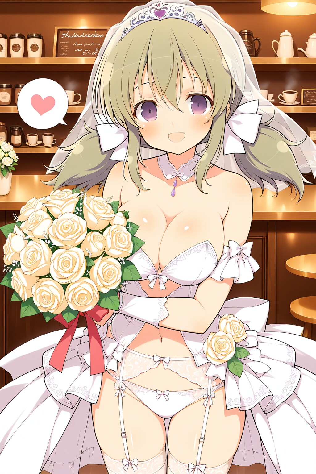 喫茶カグラ、ジューンブライド企画【ウエディング下着】