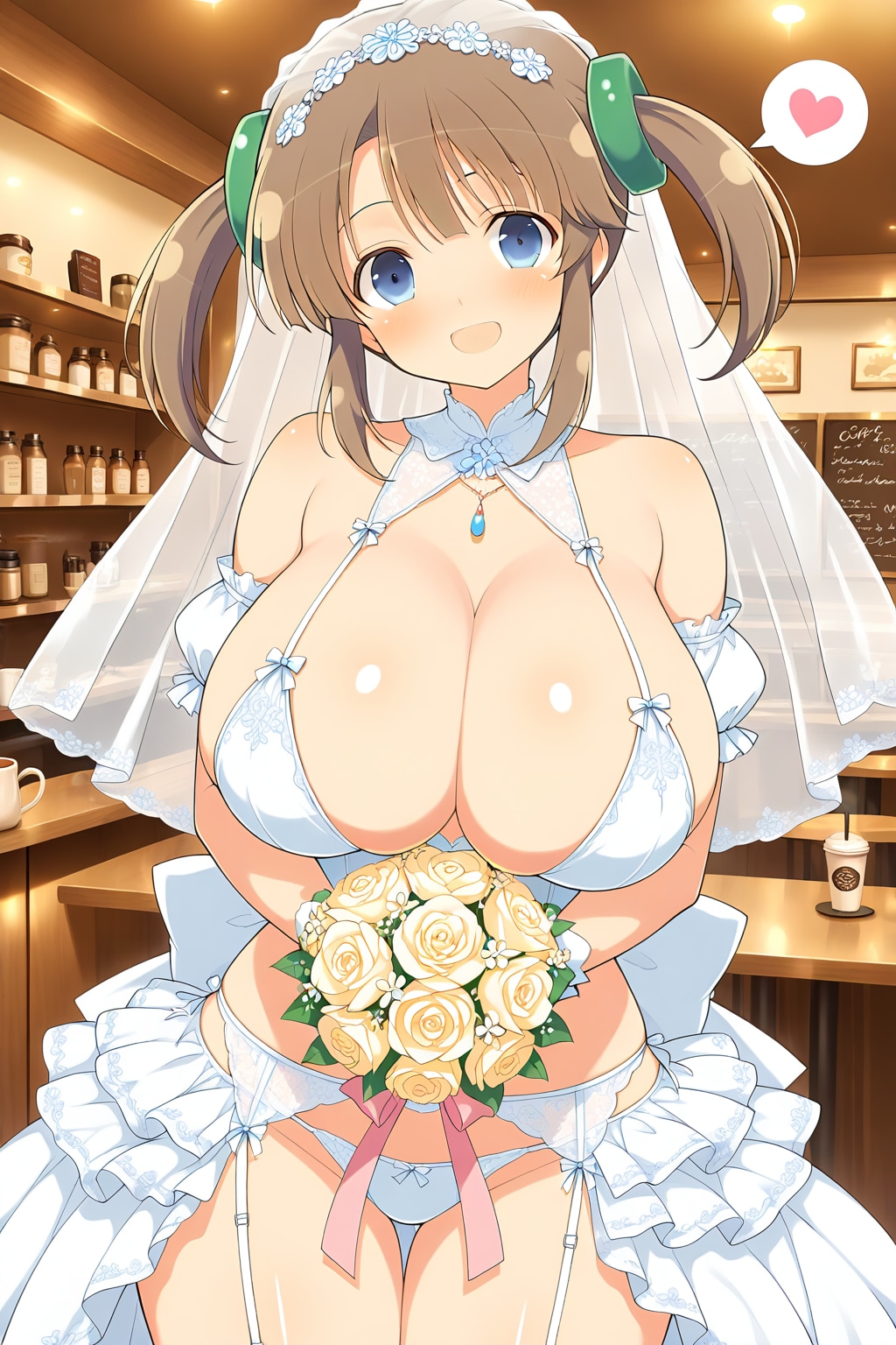 喫茶カグラ、ジューンブライド企画【ウエディング下着】