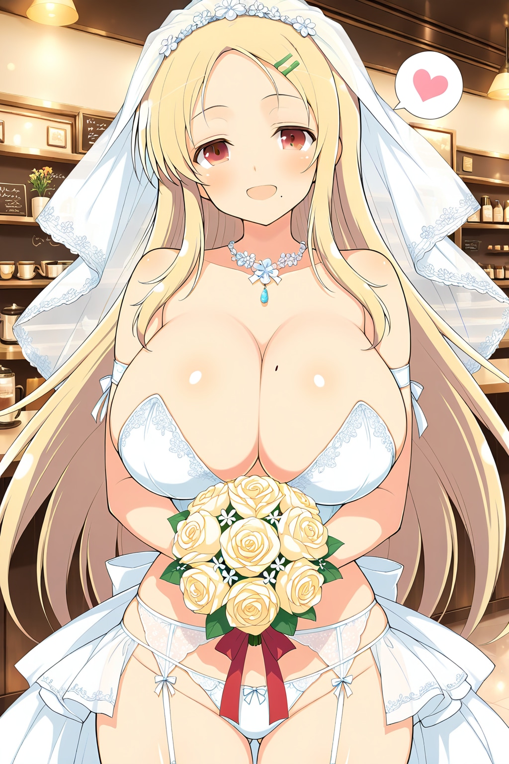 喫茶カグラ、ジューンブライド企画【ウエディング下着】