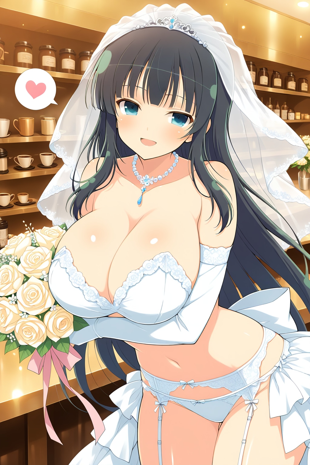 喫茶カグラ、ジューンブライド企画【ウエディング下着】