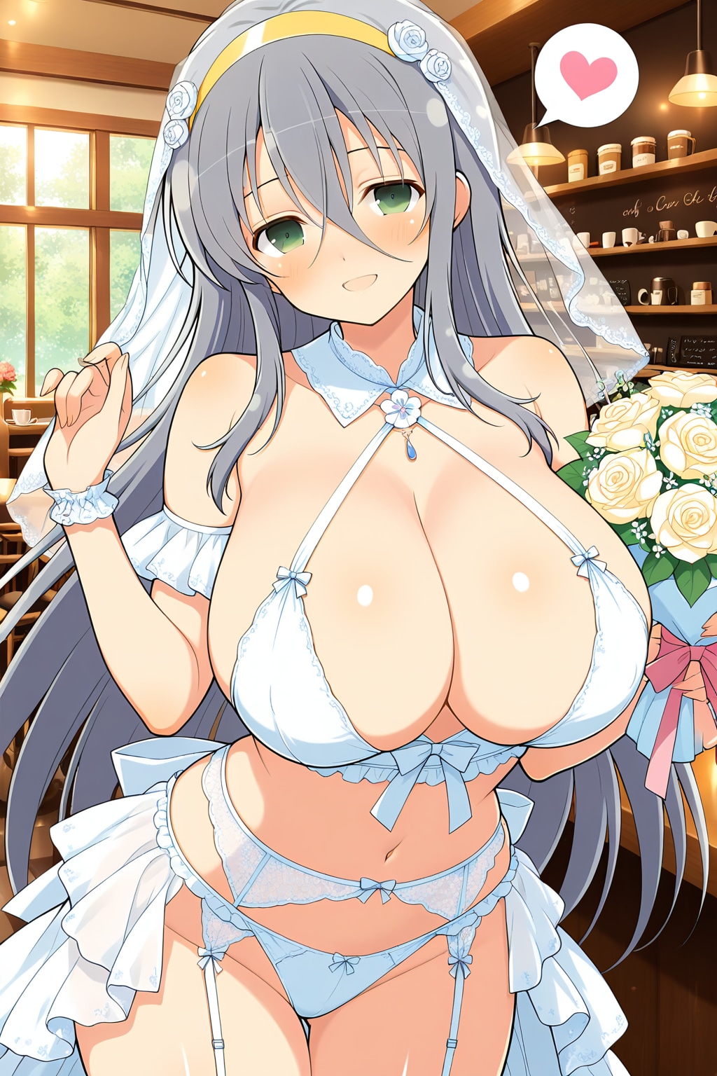 喫茶カグラ、ジューンブライド企画【ウエディング下着】