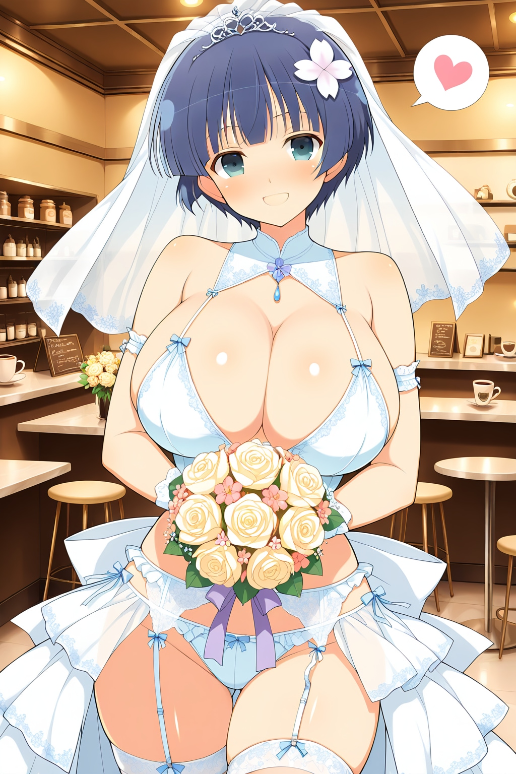 喫茶カグラ、ジューンブライド企画【ウエディング下着】