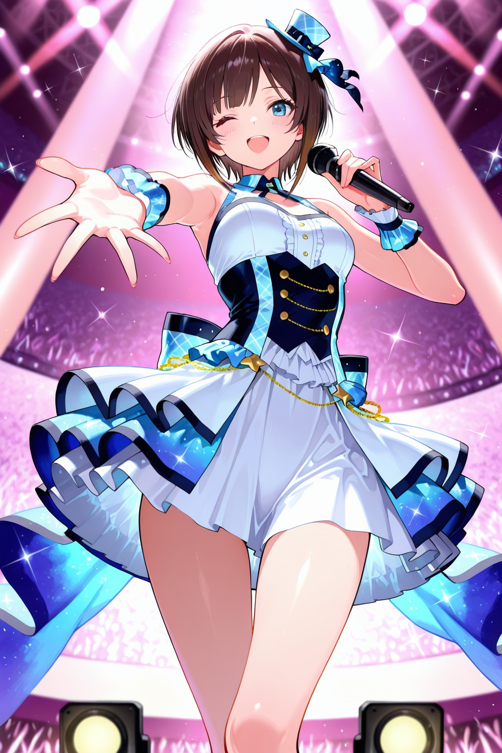 アイドルひかり再び！？☆ | の人気AIイラスト・グラビア