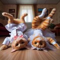 結婚しました（猫） 6枚目