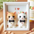 結婚しました（猫） 12枚目