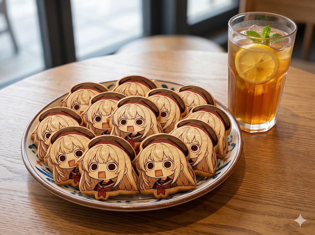 デザートのえらいこっちゃ嬢クッキー