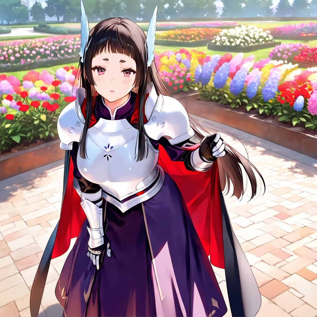 伝説のぱっつん姫カット麻呂眉ロンスカ勇者様