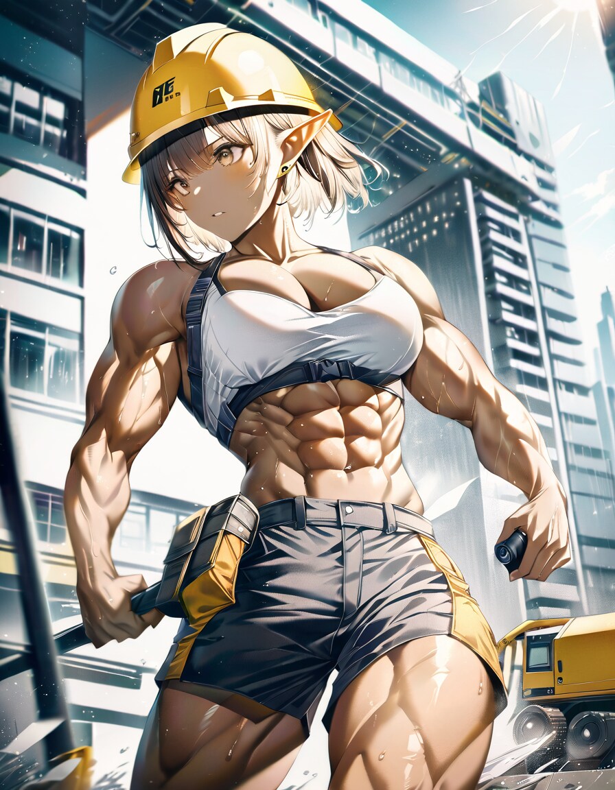 働くエルフ姉さんXL