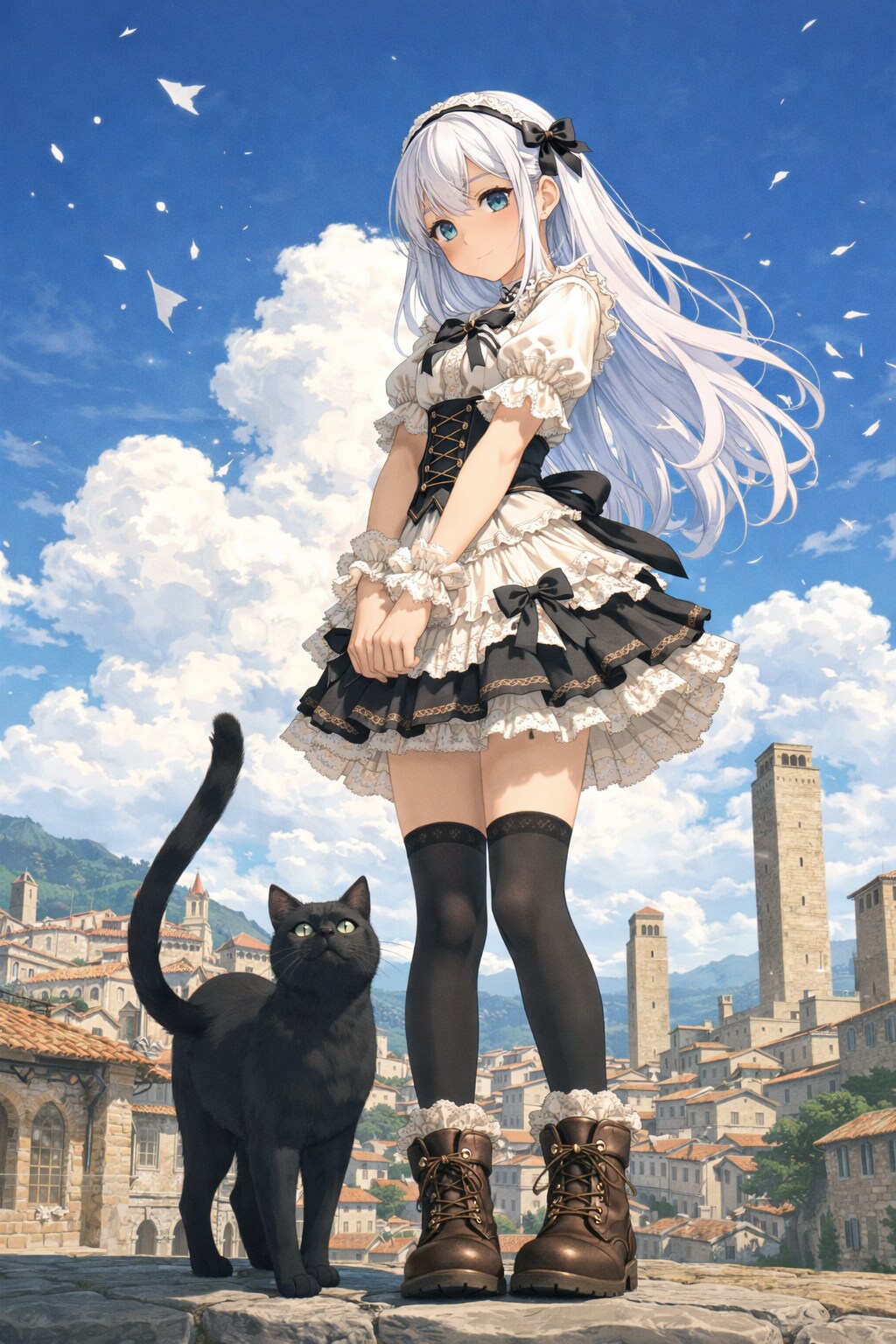 猫の目線で見下ろす街